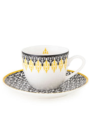 IMAGES D'ORIENT - Kaokab 4 coffee cups in a tin box - CURAT'D IMAGES D'ORIENT - Kaokab 4 coffee cups in a tin box - CURAT'D