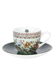 IMAGES D'ORIENT - Jangala 4 coffee cups & saucers