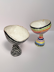 SOPHIA ROUILLARD - Mushroom Vases set in striped