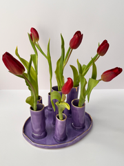 SOPHIA ROUILLARD - Multisolo Vase - Purple