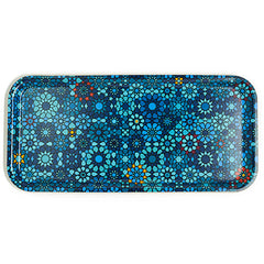 IMAGES D'ORIENT -  Moucharabieh Blue tray - 32x15 cm