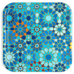 IMAGES D'ORIENT -  Moucharabieh Blue tray - 32 cm