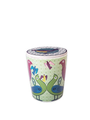 IMAGES D'ORIENT - Birds Of Paradise vase with lid